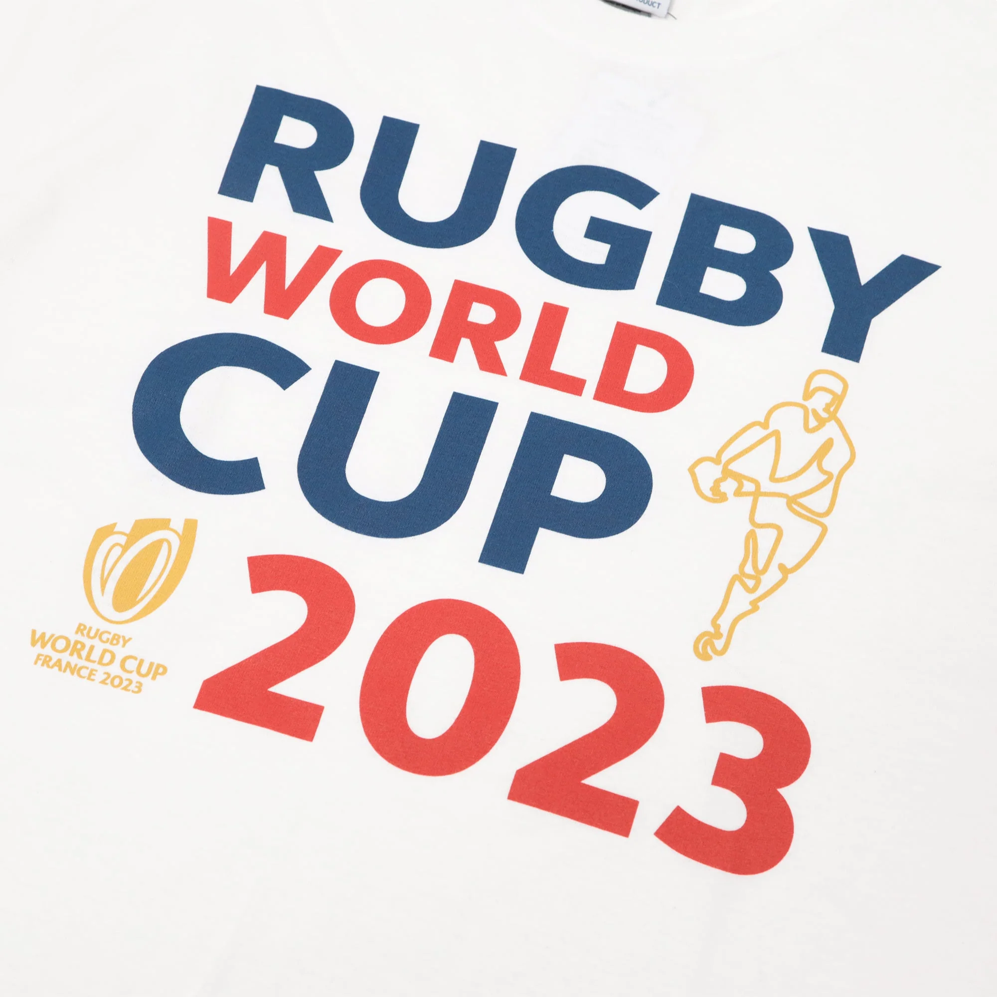 Pánské tričko Linebreak | Bílá | RWC 2023